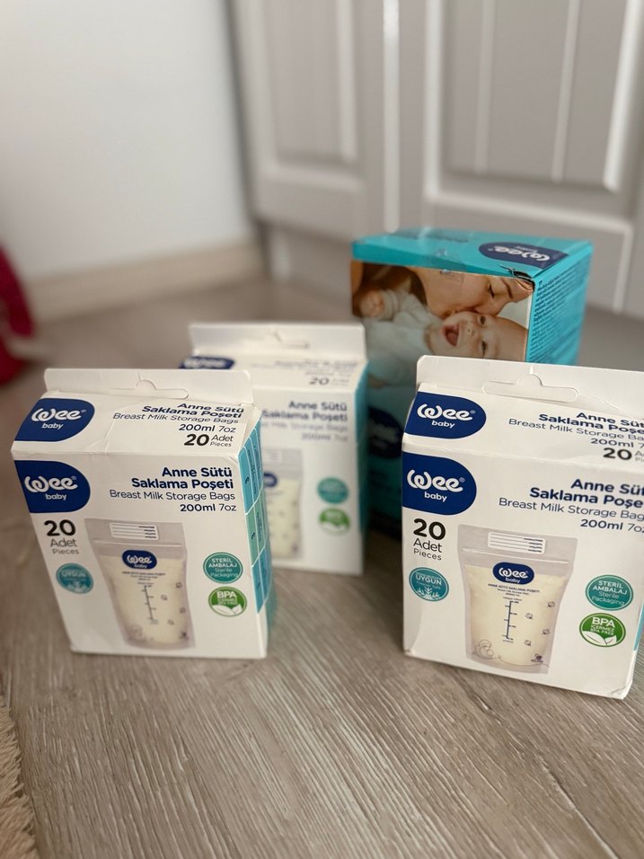 Wee Anne Sütü Saklama Poşeti 20'li 200ml - Görsel 2