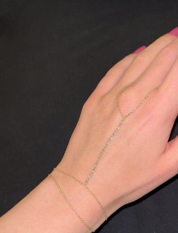 Kadın Parlak  #El Zinciri #şahmeran - Görsel 3