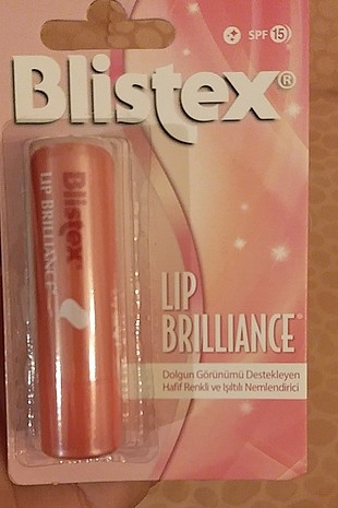  Beden Blistex Lip Brilliance,ambalajında,orijinal ürün