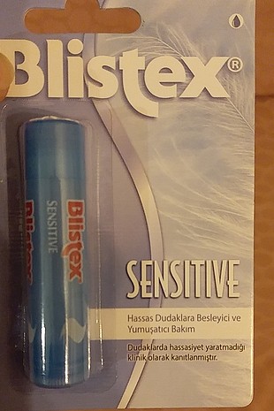 universal Beden Blistex Sensitive,ambalajında,orjinal ürün
