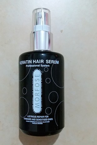 Morfose keratin saç serumu 75 ml.