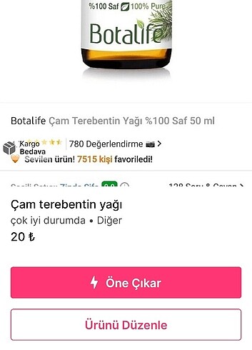 Diğer 3 adet yağ