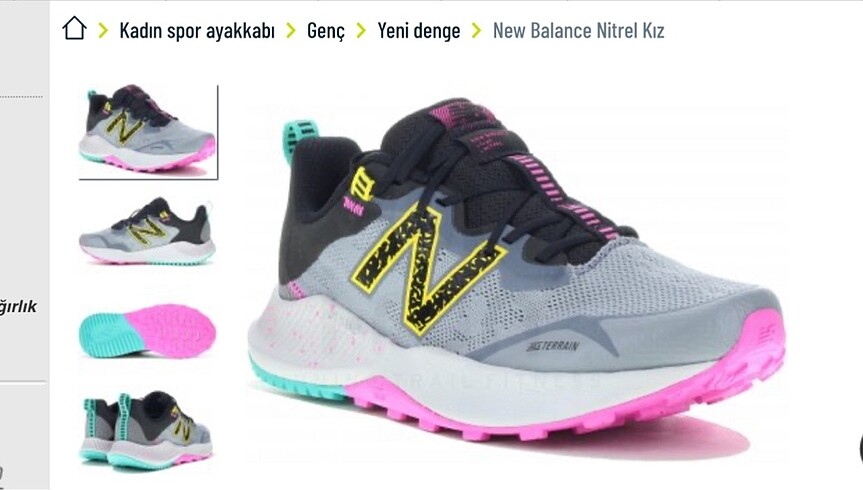 NEW BALANCE DYNASOFT KIZ ÇOCUK SPOR AYAKKABI