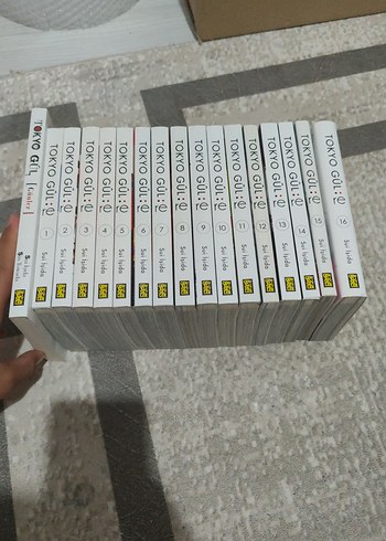 Tokyo Gül Çizgi Roman Seti 16 Cilt
