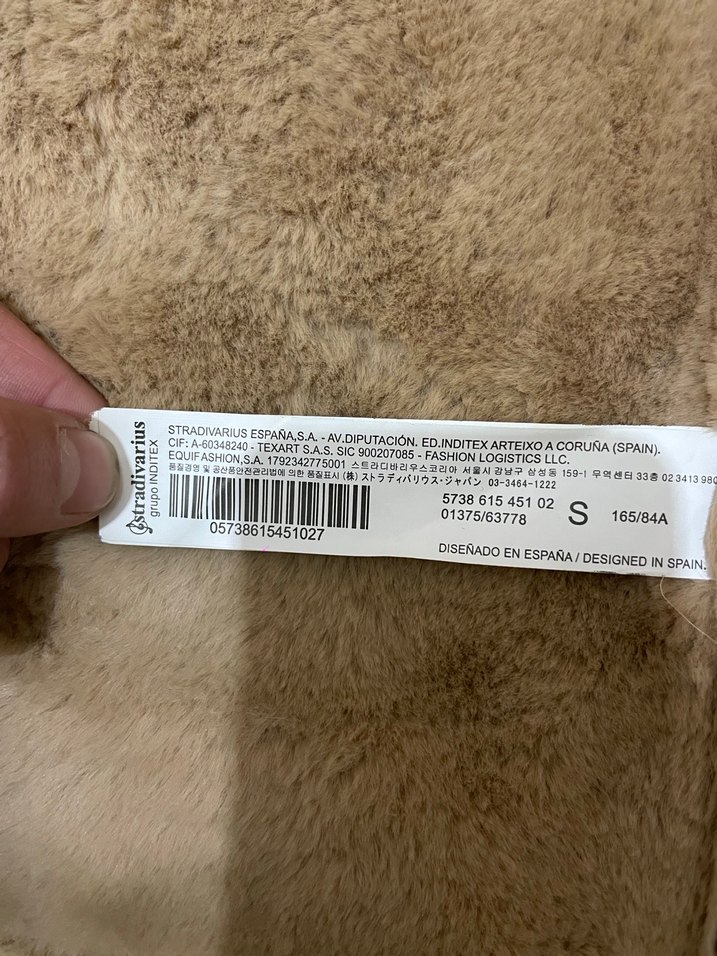 Stradivarius Kürk Detaylı Süet Kahverengi Kadın Ceket - Görsel 5