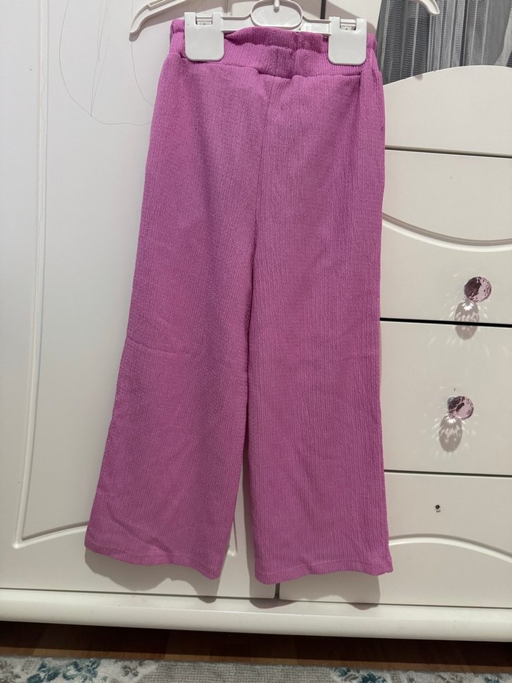 Kız çocuk müslin pantolon - Görsel 2