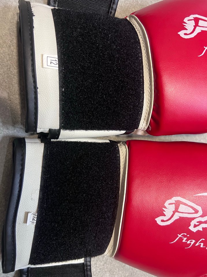 Kırmızı Pars 12 oz Baskılı Boks Eldiveni - Görsel 2