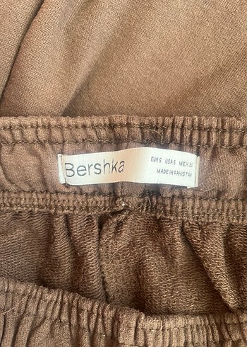 s Beden Kadın Kahverengi Rahat Kesim Sweatpant