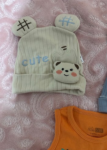 Bebek zıbın, panduf bere unisex - Görsel 4