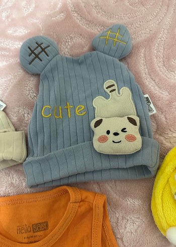 Bebek zıbın, panduf bere unisex - Görsel 3