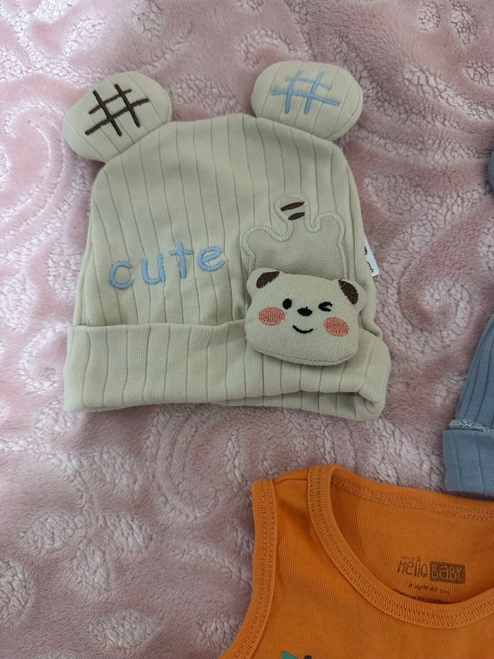 Bebek zıbın, panduf bere unisex - Görsel 4