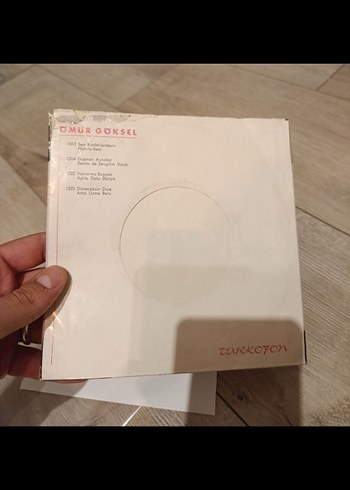 ÖMÜR GÖKSEL- DÜŞMAN AYNALAR 45 LİK - Görsel 2