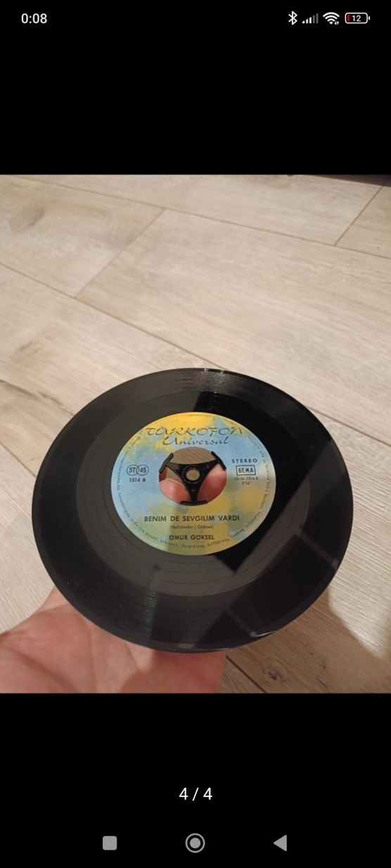 ÖMÜR GÖKSEL- DÜŞMAN AYNALAR 45 LİK - Görsel 4