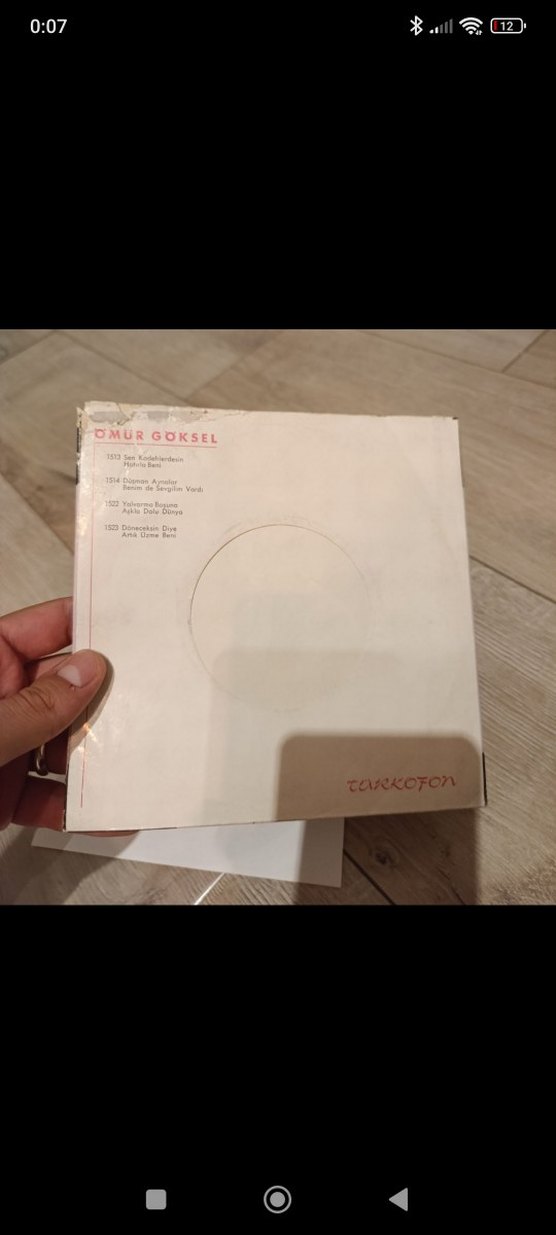 ÖMÜR GÖKSEL- DÜŞMAN AYNALAR 45 LİK - Görsel 2