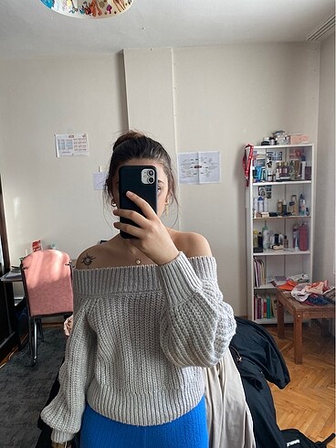 H&M KAYIK YAKA KAZAK
