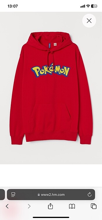 h&m pokemon hoodie