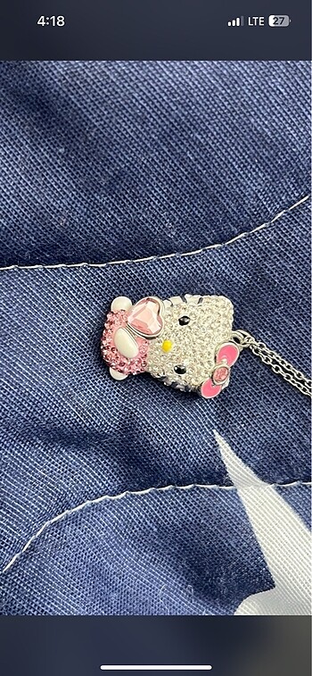  Beden hello kitty swarovski kolye