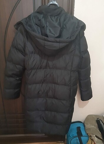 l Beden siyah Renk Bayan uzun mont