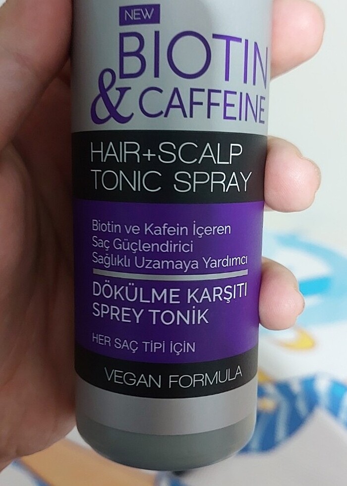 URBAN BIOTIN CAFFEINE SPREY TONİK - Görsel 3