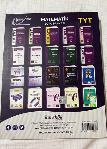  Beden TYT Matematik Soru Bankası - Sıfırdan Sınava