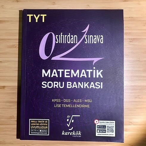 Karekök Sıfırdan Sınava Matematik Soru Bankası