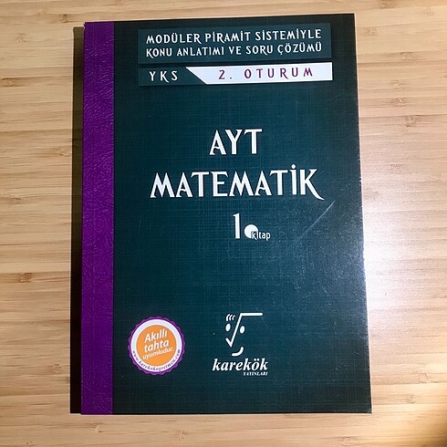 Karekök AYT Matematik 1. Kitap 2019