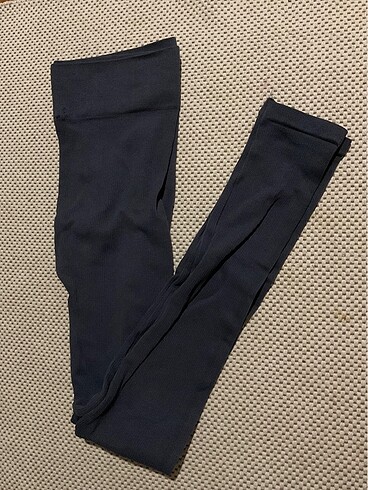 Trendyolmilla Indigo Dikişsiz Fitilli Tayt - Görsel 3