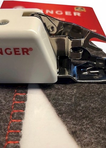 Singer kenar kesme overlok ayağı - Görsel 9