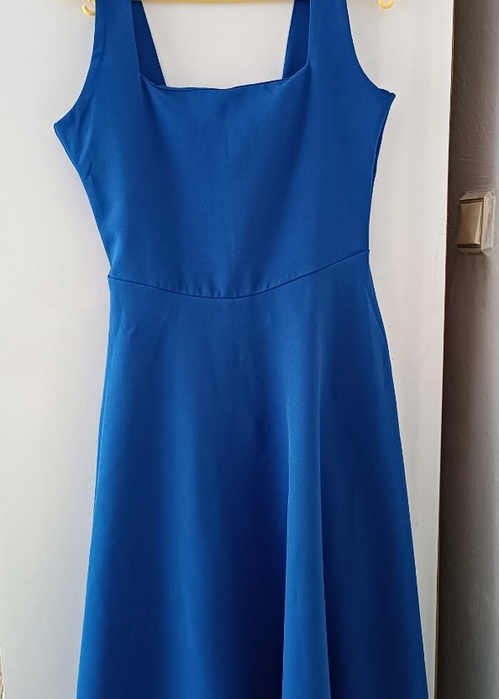 Mavi elbise - Görsel 3