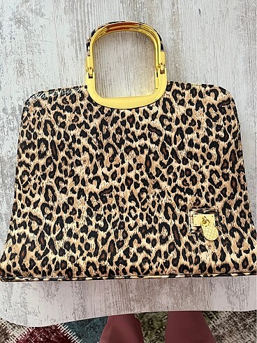 Leopar çanta