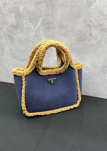 Kahverengi Kürklü Kadın El Çantası - Görsel 4