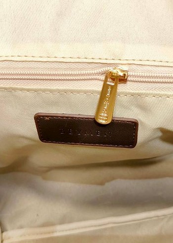 Bej Deri Kadın Omuz Çantası Beymen - Görsel 5