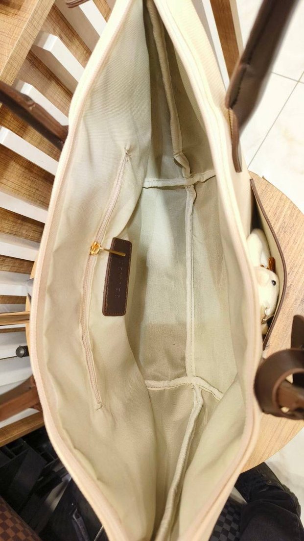 Bej Deri Kadın Omuz Çantası Beymen - Görsel 4