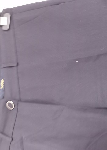 38 Beden siyah Renk Siyah Kadın Denim Kumaş Pantolon