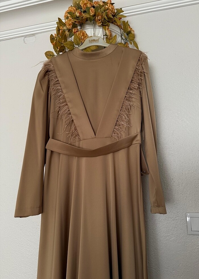 Kemer detaylı abiye - Görsel 2