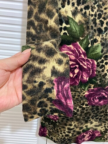 Diğer Leopar desenli elbise