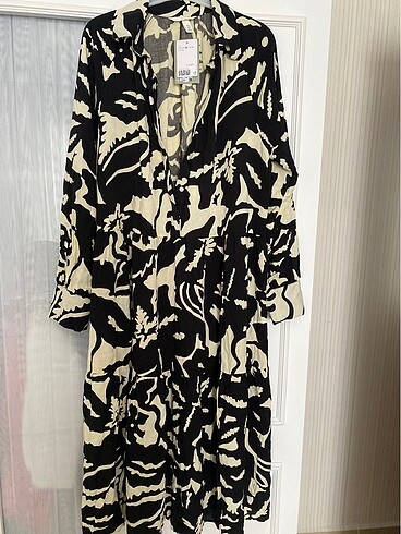 H&M HM desenli elbise