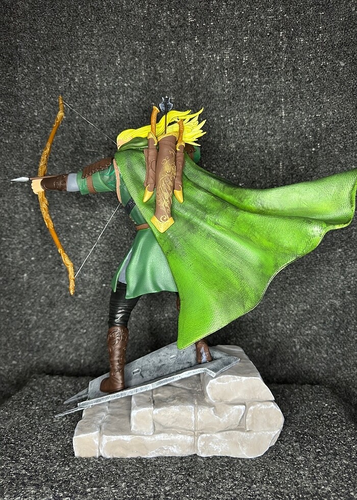 Lord of the Rings - Yüzüklerin Efendisi - Legolas 3D Figür - Görsel 3