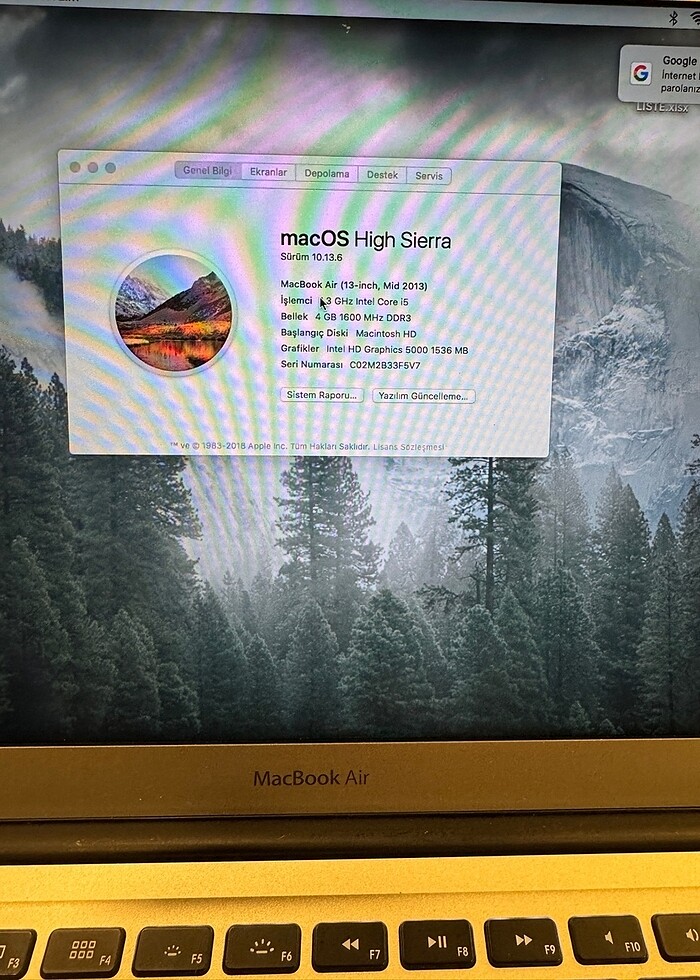 Apple Macbook air. - Görsel 3