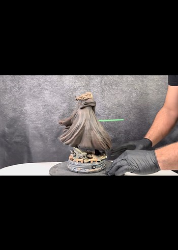 STAR WARS QUİ-GON JİNN Işıklı Light Saber Figür - Görsel 6