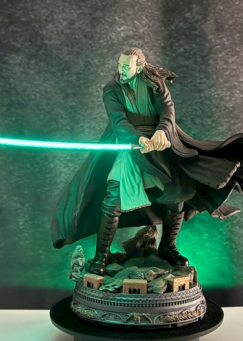 STAR WARS QUİ-GON JİNN Işıklı Light Saber Figür - Görsel 3