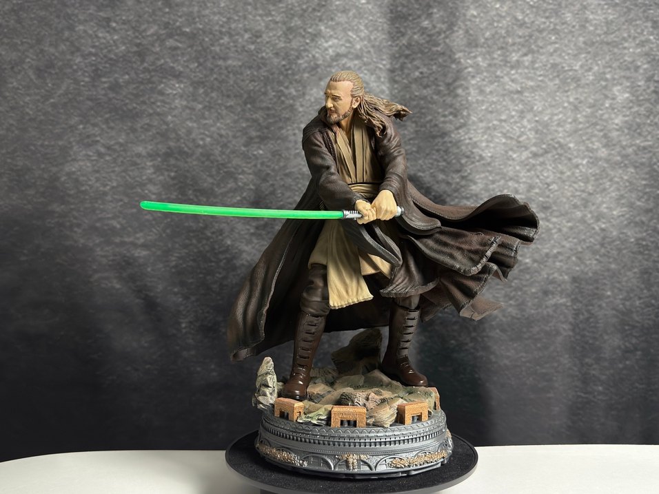 STAR WARS QUİ-GON JİNN Işıklı Light Saber Figür - Görsel 2