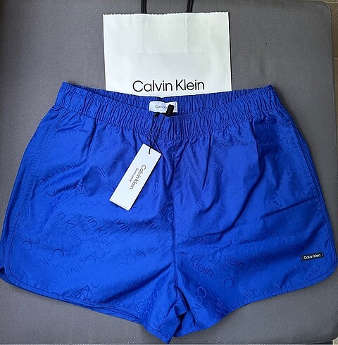 s Beden lacivert Renk Calvin Klein Erkek Deniz Şortu - Mayo