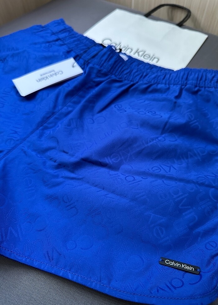 Calvin Klein Erkek Deniz Şortu - Mayo - Görsel 5