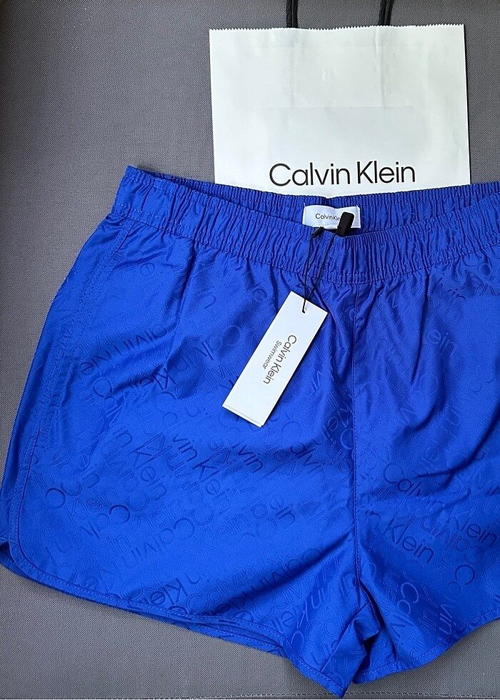 Calvin Klein Erkek Deniz Şortu - Mayo - Görsel 4