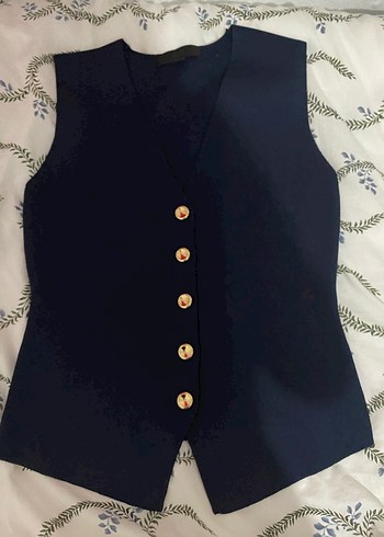 ZARA gold düğmeli yelek