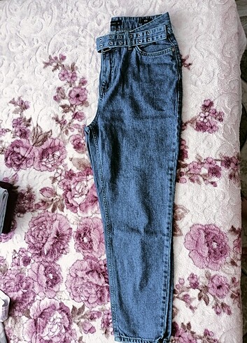 LC Waikiki Lcw koyu kot mom jeans