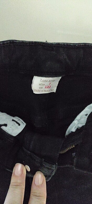 Zara Kot siyah pantolon