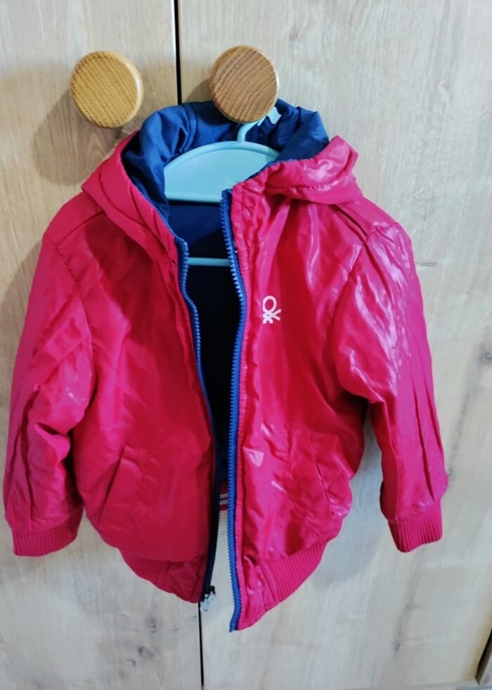 Benetton mont çift taraflı - Görsel 4