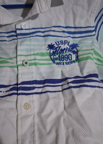 Erkek Çocuk uzun Kollu Çizgili Gömlek - Görsel 5